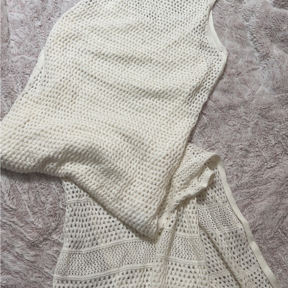 Elegant Cream Maxi Dress